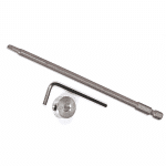 סט Kreg Deck Jig - מאפשר יצירת חיבורי דק נסתרים בקלות ובמהירות. הסט מכיל מקדח וביט ייעודיים, המבטיחים עבודה יעילה ודיוק מקסימלי, ללא צורך בניסיון קודם.