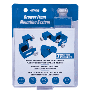 מתקשים להתקין חזיתות מגירות באופן ישר ואחיד? המערכת הזו פותרת את הבעיה בדיוק. היא מחזיקה את החזית במקום, מאפשרת לכם ליישר אותה בדיוק מושלם, ומונעת כל תזוזה בזמן ההברגה. התוצאה: מראה מקצועי ללא מאמץ.