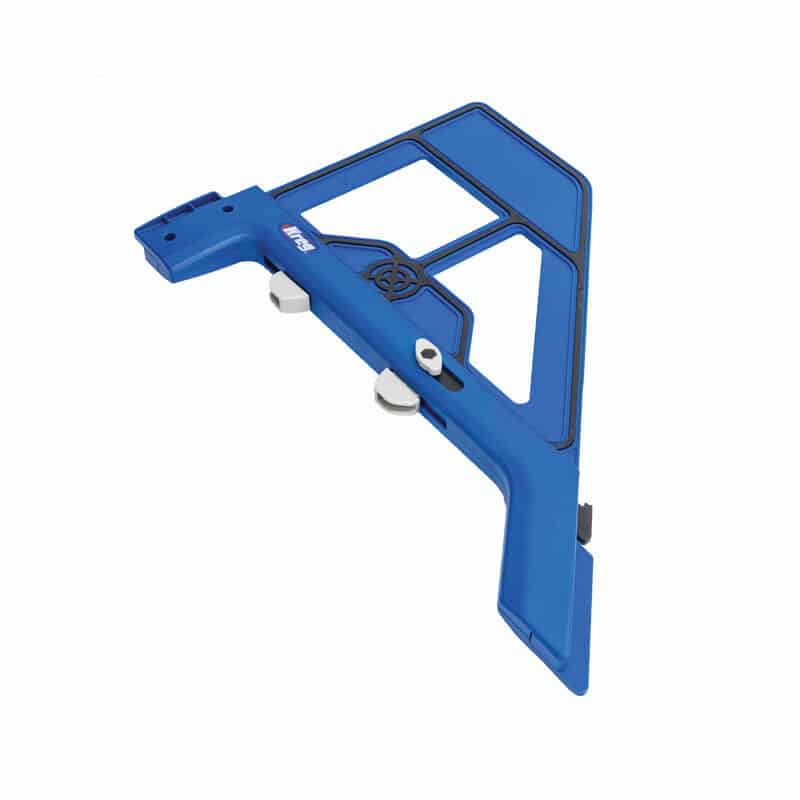 חיתוכים מדויקים, בלי להתאמץ. ה-Kreg Portable Crosscut הופך את המסור העגול שלכם לכלי חיתוך רוחב מושלם. קבלו חיתוכים ישרים בזוויות של 90° ו-45° ברוחב של עד 20 ס"מ, בקלות ובמהירות. הפסיקו לבזבז זמן על מדידות מסובכות.