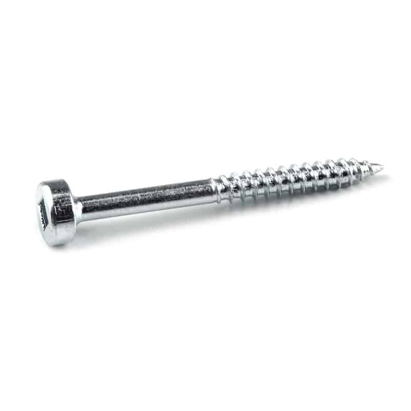 הברגה עדינה ראש נסתר 38 ממ ברגי כיס Kreg ראש Pan-Head 38 מ"מ בהברגה עדינה. אידיאלי לחיבורים דיסקרטיים.