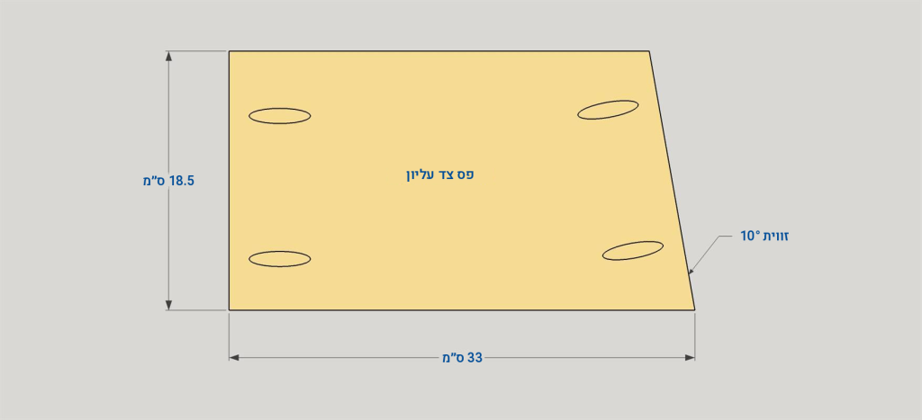שלב 2: פסי הצד העליונים